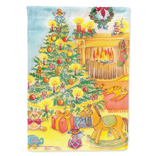 Load image into Gallery viewer, Toys around the Christmas Tree Flag Canvas House Size APH2024CHF