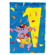 Load image into Gallery viewer, Happy 1st Birthday Age 1 Flag Canvas House Size