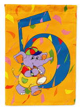 Load image into Gallery viewer, Happy 5th Birthday Age 5 Garden Flag - Outdoor Decorative Yard Flag APH2163GF