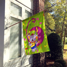 Load image into Gallery viewer, Happy 6th Birthday Age 6 Flag Canvas House Size