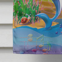Load image into Gallery viewer, Dolphin's Playing Music Flag Canvas House Size APH2485CHF