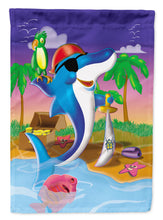 Load image into Gallery viewer, Dolphin Pirate Garden Flag - Outdoor Decorative Yard Flag