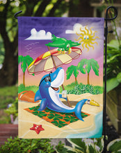 Load image into Gallery viewer, Dolphin Sunning on the Beach Garden Flag - Outdoor Decorative Yard Flag APH2488GF