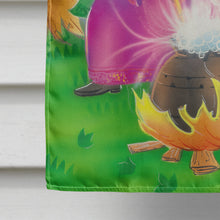 Load image into Gallery viewer, Witch and her Castle Flag Canvas House Size APH2989CHF