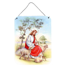 Load image into Gallery viewer, Jesus Holding Lamb Wall or Door Hanging Prints APH3421DS1216