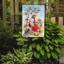 Load image into Gallery viewer, Jesus Holding Lamb Garden Flag - Outdoor Decorative Yard Flag APH3421GF