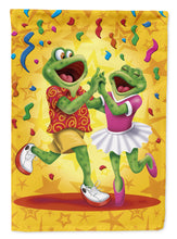 Load image into Gallery viewer, Frog Swing Dancing Garden Flag - Outdoor Decorative Yard Flag APH3874GF