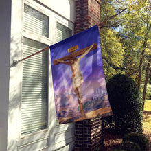 Load image into Gallery viewer, Easter Jesus Crucifixion Flag Canvas House Size APH4517CHF