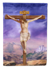 Load image into Gallery viewer, Easter Jesus Crucifixion Garden Flag - Outdoor Decorative Yard Flag APH4517GF