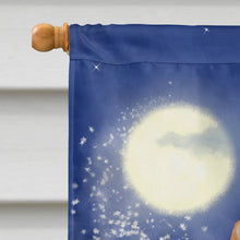 Load image into Gallery viewer, Christmas Santa Claus in the Chimney Flag Canvas House Size APH5479CHF