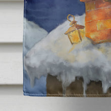 Load image into Gallery viewer, Christmas Santa Claus in the Chimney Flag Canvas House Size APH5479CHF