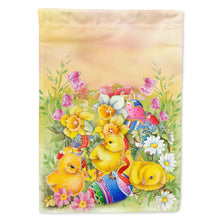 Load image into Gallery viewer, Easter Chicks and Eggs Flag Canvas House Size APH5613CHF