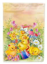 Load image into Gallery viewer, Easter Chicks and Eggs Garden Flag - Outdoor Decorative Yard Flag APH5613GF