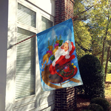 Load image into Gallery viewer, Christmas Santa Claus Good Night Flag Canvas House Size APH5775CHF