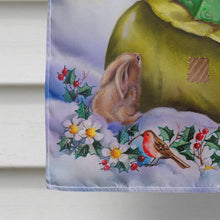 Load image into Gallery viewer, Christmas Santa Claus with Rabbits Flag Canvas House Size APH6556CHF