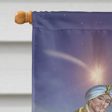 Load image into Gallery viewer, Christmas Nativity with Wise Men Flag Canvas House Size APH6897CHF