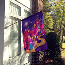 Load image into Gallery viewer, Christmas Wise Men in Purple Flag Canvas House Size APH7081CHF