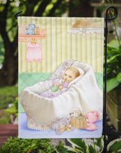 Load image into Gallery viewer, New Baby in Crib Garden Flag – Decorative Outdoor Yard Flag APH7093GF