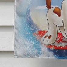 Load image into Gallery viewer, Dog Water Skiing Flag Canvas House Size