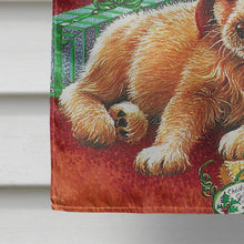 Load image into Gallery viewer, Christmas Puppy Flag Canvas House Size APH7552CHF