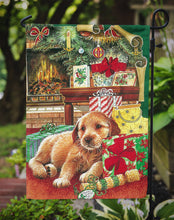 Load image into Gallery viewer, Christmas Puppy Garden Flag – Decorative Outdoor Yard Flag APH7552GF