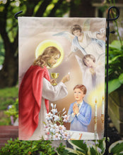 Load image into Gallery viewer, First Communion Boy Garden Flag - Outdoor Decorative Yard Flag APH7584GF