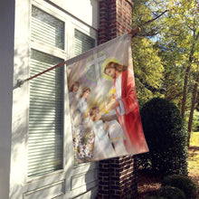 Load image into Gallery viewer, First Communion Girl Flag Canvas House Size