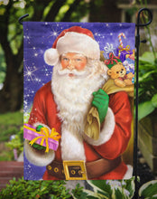 Load image into Gallery viewer, Christmas Santa Claus Ready to Work Garden Flag – Decorative Outdoor Yard Flag APH7595GF