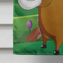 Load image into Gallery viewer, Bull under the Tree Flag Canvas House Size