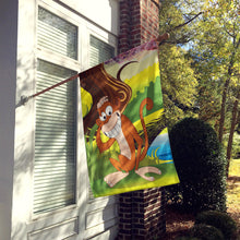 Load image into Gallery viewer, Monkey under the Tree Flag Canvas House Size APH7629CHF