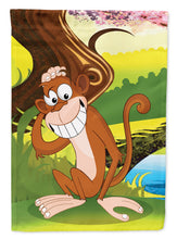 Load image into Gallery viewer, Monkey under the Tree Garden Flag - Outdoor Decorative Yard Flag