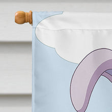 Load image into Gallery viewer, Bunny Rabbit in Mushrooms Flag Canvas House Size APH7632CHF