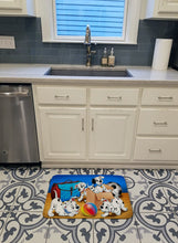 Load image into Gallery viewer, Dalmatians playing ball Machine Washable Memory Foam Mat APH9058RUG