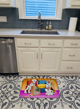 Load image into Gallery viewer, Dalmatians Snack Time Machine Washable Memory Foam Mat APH9063RUG