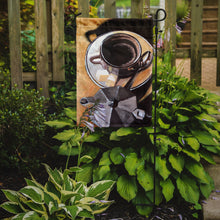Load image into Gallery viewer, Coffee I by Roy Avis Garden Flag – Decorative Outdoor Yard Flag ARA0086GF