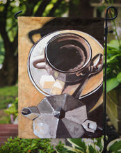 Load image into Gallery viewer, Coffee I by Roy Avis Garden Flag – Decorative Outdoor Yard Flag ARA0086GF
