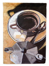 Load image into Gallery viewer, Coffee I by Roy Avis Garden Flag – Decorative Outdoor Yard Flag ARA0086GF