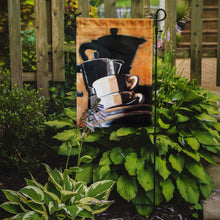 Load image into Gallery viewer, Coffee II by Roy Avis Garden Flag – Decorative Outdoor Yard Flag ARA0087GF
