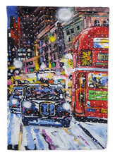 Load image into Gallery viewer, London Snow by Roy Avis Garden Flag – Decorative Outdoor Yard Flag ARA0133GF