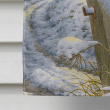 Load image into Gallery viewer, Sunset Barn Owl Flag Canvas House Size ASA2002CHF