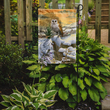 Load image into Gallery viewer, Sunset Barn Owl Garden Flag – Decorative Outdoor Yard Flag ASA2002GF