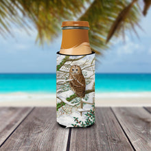 Load image into Gallery viewer, Tawny Owl Slim Can Hugger – Fun &amp; Functional Drink Coolers ASA2008MUK