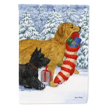 Load image into Gallery viewer, Keep Up There, Scottie Scottish Terrier Flag Canvas House Size ASA2010CHF
