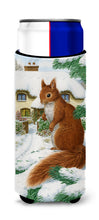 Load image into Gallery viewer, Red Squirrel &amp; Cottage Slim Can Hugger – Fun &amp; Functional Drink Coolers ASA2014MUK