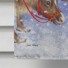 Load image into Gallery viewer, Reindeers &amp; Cat Flag Canvas House Size ASA2015CHF