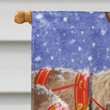 Load image into Gallery viewer, Reindeers &amp; Squirrel Flag Canvas House Size ASA2016CHF
