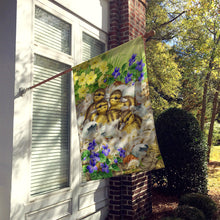 Load image into Gallery viewer, Mallard Duck Chicks Flag Canvas House Size ASA2020CHF