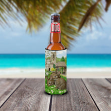 Load image into Gallery viewer, Leveret Bunny Rabbit Slim Can Hugger – Fun &amp; Functional Drink Coolers ASA2023MUK