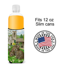Load image into Gallery viewer, Leveret Bunny Rabbit Slim Can Hugger – Fun &amp; Functional Drink Coolers ASA2023MUK