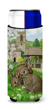 Load image into Gallery viewer, Leveret Bunny Rabbit Slim Can Hugger – Fun &amp; Functional Drink Coolers ASA2023MUK
